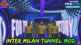 New Inter Milan Stadium Tunnel Mod - PES 21 & FL 25 + Installation
