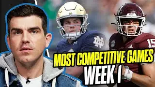College Football Week 1 Top 5 MatchUps | 2024