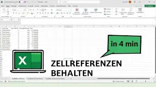 Kopieren ohne Zellreferenzen verlieren