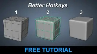 Better Sub-d Hotkeys for Maya