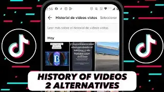 ⚫ How to view the history of videos already viewed on TikTok  2 Alternatives