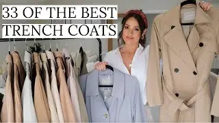 TOP TRENCH COATS | 33 OF THE BEST TRENCH COATS AVAILABLE NOW SPRING 2022