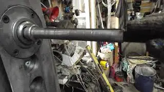 Как вытащить вал с фрезерного НГФ-110