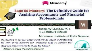 Sage 50 - Introduction to Sage 50 (Welcome and Course Overview)
