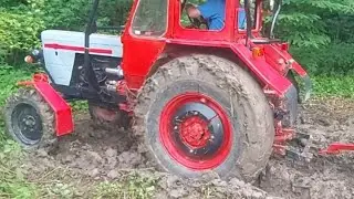 Mtz50, majdnem bent maradt.