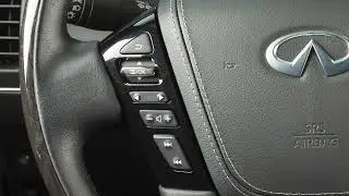 2023 INFINITI QX80 - Steering Wheel Audio Controls