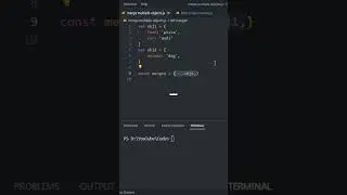 Merge objects in JavaScript #shorts #javascript #programming #nodejs  #reactjs