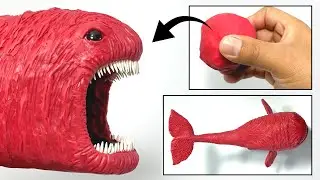 Como hacer al BLOOP ROJO (red bloop) de Plastilina paso a paso - Mi mundo de Plastilina