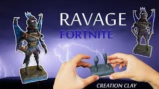 Ravage skin FORTNITE POLYMER CLAY