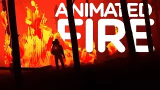 Animating a Stylized Wildfire