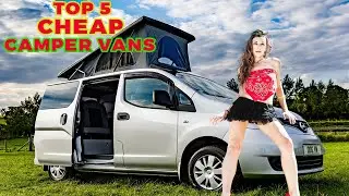 Top 5 CHEAP camper vans to travel with!