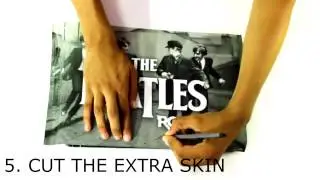 Step by Step guide | How to apply laptop skin by bluegape