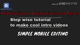How to add Animated text in Video | Legend app for Android | Text Graphics | Intro Video Making |