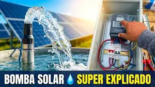COMO ‼️CONVERTIR UNA BOMBA DE AGUA💧 TRIFÁSICA ⚡️EN SOLAR🌞 | CONEXIÓN DE CABLE SUMERGIBLE ✅