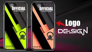 How to make full screen logo in pixellab | New trending status logo editing in pixellab
