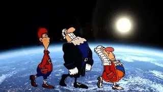 Dr Livesey walking in Space