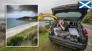 Landscape Photographer SLEEPS in his CAR to tour Scotland!