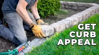 Level Up Your Garden Bed with an Easy Retaining Wall