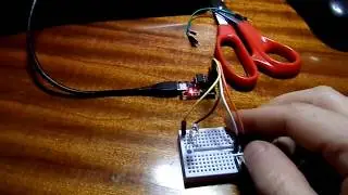 ATtiny включать  выключать светодиод нажатием на кнопку