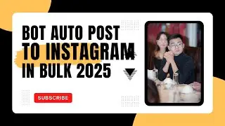 Bot Automatic Post On Instagram In Bulk 2025 | Bot Auto Instagram