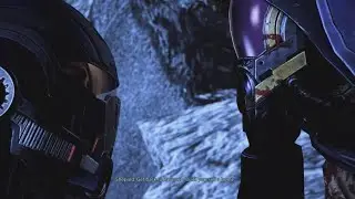 Mass Effect 3: LEGENDARY EDITION - Tali evacuation romance scene