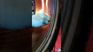 Fixing A Flat Tire With Patch Plug 
