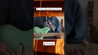 🎸Solo over a ZZ Top Style Backing Track 