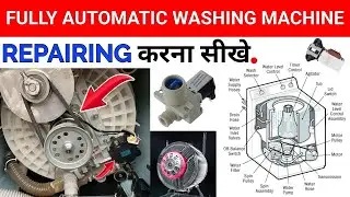 fully automatic washing machine repair, washing machine repair, top load washing machine testing