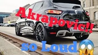 Clio IV RS Facelift Akrapovic exhaust