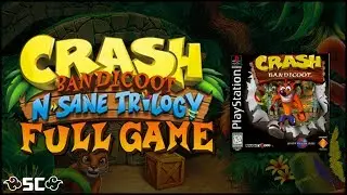 CRASH BANDICOOT N. SANE TRILOGY Walkthrough/Playthrough GAMEPLAY! (CRASH 1 Full Game) (CRASH 2017)