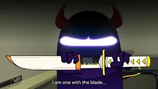 AMONG US: When Purple is Sus... (Among Us ANIME Parody) 