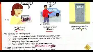 PERSONAL PRONOUNS - O'zlik olmoshlari | Egalik qo'shimchalari
