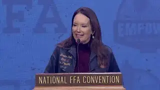 US Secretary of Agriculture Brooke Rollins | National FFA Convention Keynote | 2025