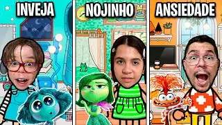VIRAMOS PERSONAGENS DO DIVERTIDAMENTE NO TOCA LIFE WORLD ! Sarah de Araújo Games