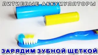 ЗАРЯДНОЕ УСТРОЙСТВО из ЗУБНОЙ ЩЕТКИ для Аккумуляторов Электрик улыбается! Данила Дмитриевич