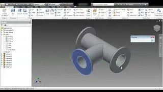 Autodesk Inventor 3D CAD part Modeling - Tutorial 3