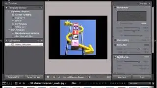 Lightroom 3.0 Titled Slide Show Presentations
