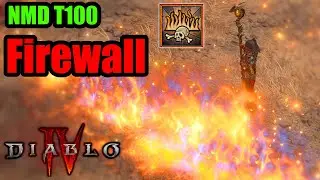 Pure Firewall Build Tier 100 Nightmare Dungeon Clear Season 4 - Diablo 4 Sorc Build