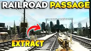 Escape From Tarkov Railroad Passage Extract Location Customs With Map