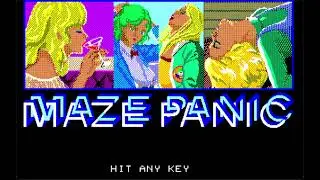 Maze Panic/メイズ・パニック (Nec Pc-8801, 1984, ASCII/Kogado Studio/Tomohiko Nagai)
