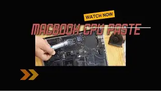 Macbook Heating issue I pasting CPU and heatsink fan cleaning
