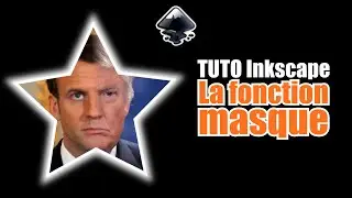 Inkscape tutorial: the mask function (tip/beginner)