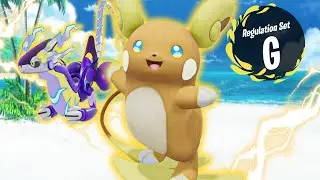 Alolan Raichu & Miraidon SURF IT UP in Pokemon VGC Reg G!