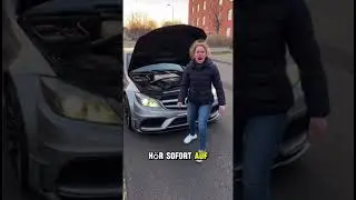 Wenn dein Mercedes lauter ist als deine Nachbarin!😂#auto #shorts