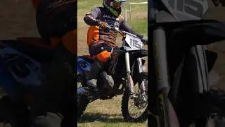 2 Smoker Shredding 💨🔉 #2stroke #motocross #shredding #ktm#grasstrack #moto #mx #racer