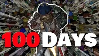HORDES!!! Can I Survive 100 Days Trapped Inside The Mall In Project Zomboid!? Part 3