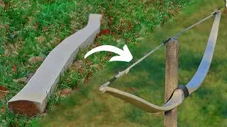 Making a Flat Bow in Silence