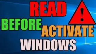 Warning before buying active windows