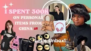 I SPENT OVER 300K TO BUY NEW CLOTHES FROM CHINA || Using Skycargo || Unboxing!