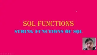 SQL FUNCTION STRING LENGTH LEFT RIGHT INSTR  LTRIM P5